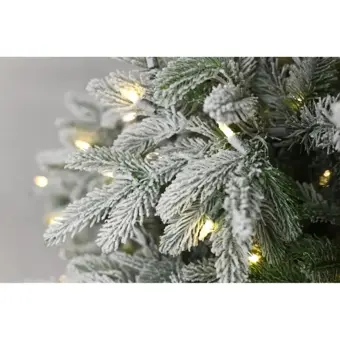 Andorra Flocked Hinged LED - D155/H228cm - afbeelding 2