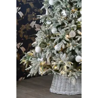 Andorra Flocked Hinged LED - D155/H228cm - afbeelding 3