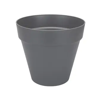 Bloempot Loft Urban Rond - D29/H26cm Antraciet