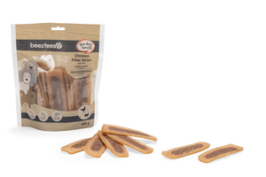 Beeztees - Hond - Kipfilet Strips met Lam 400g