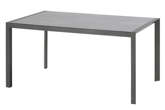 California Tuintafel 150x90cm - Grijs HPL blad