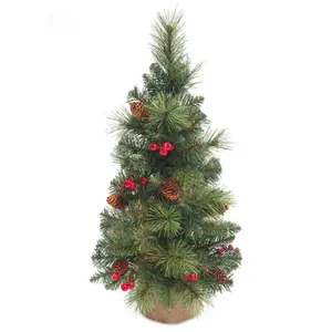 Everyday Miniature Pine Cone & Berry Tree - D25/H46cm