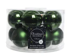 Kerstballen Glas Shiny/Matt - D5cm