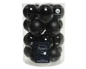 Kerstballen Glas Shiny/Matt - D6cm