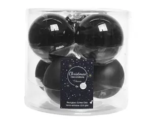 Kerstballen Glas Shiny/Matt - D8cm