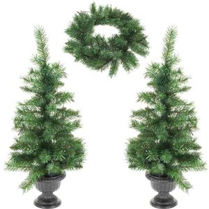 Kerstboom LED - Set van 3