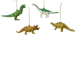 Ornament Dino - H10cm - 4 assorti
