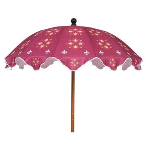 Parasol Bohemian D160H180Cm Rood