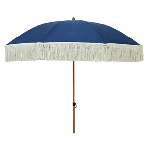 Parasol D200/H210cm - Blauw