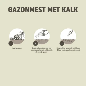Pokon Gazonmest met Kalk 3-in-1 - 8,4kg - afbeelding 4