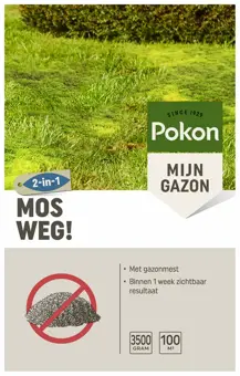 Pokon Mos Weg - 3,5 kg Voor 100m²