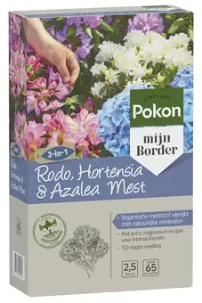 Pokon Rhododendron, Hortensia & Azalea Mest - 2,5 kg