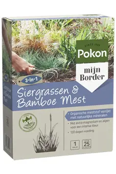 Pokon Siergrassen & Bamboe Mest - 1 kg