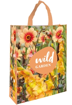 Shopping Bag Wild Garden Salmon