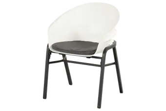 Tubb Chair - Royal White Seat