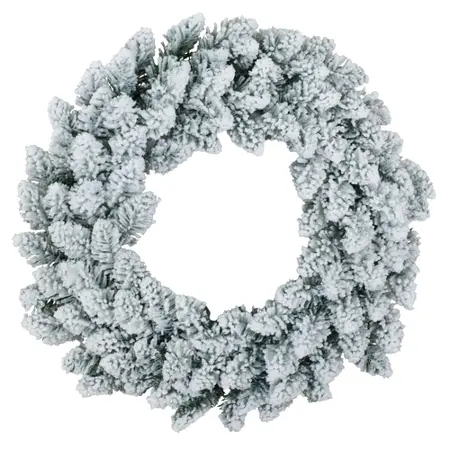 Whistler Wreath Flocked - D50cm - afbeelding 1