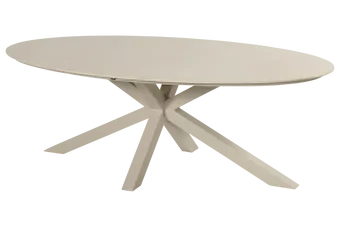 Xander Ovale Tuintafel 220x120 cm