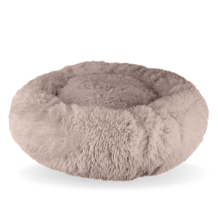 Bruine honden of kattenmand Adomnia donut model D 70 cm