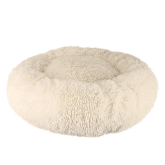 Beige honden of kattenmand Adomnia donut model