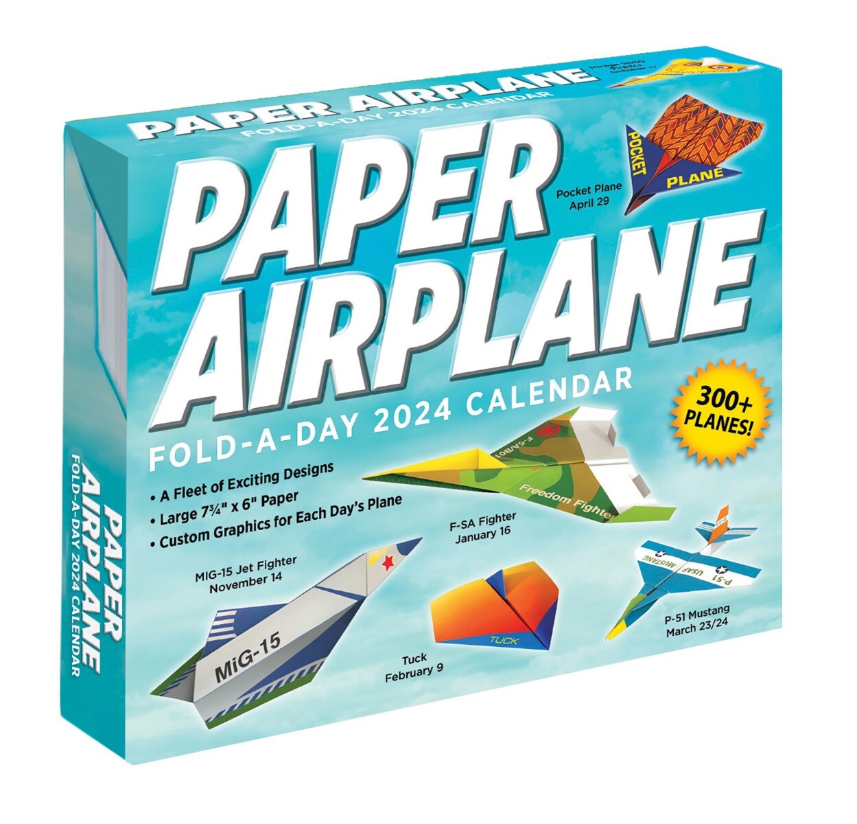 Kalender 2024 - Paper Airplane Box Tuinland