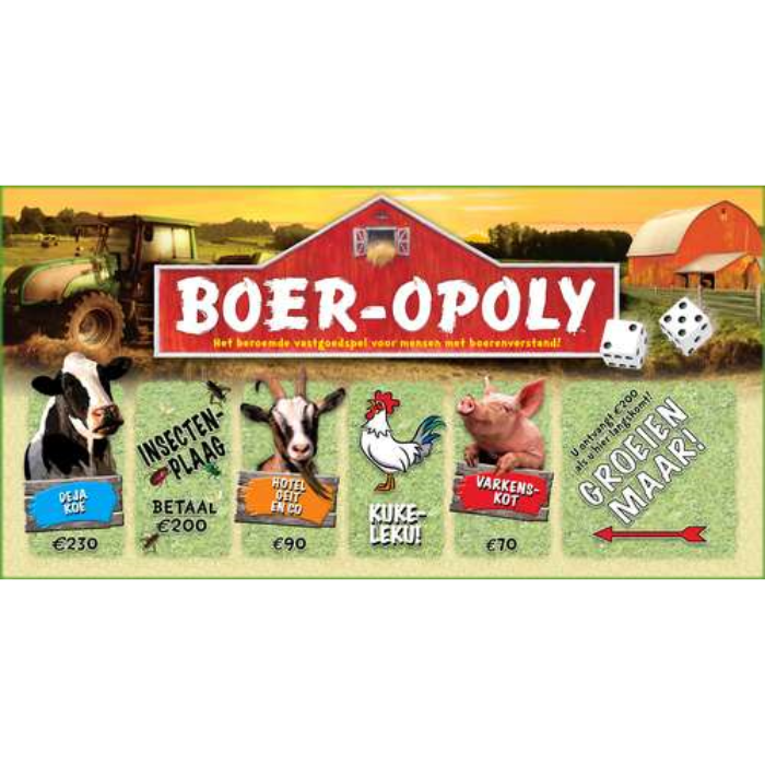 Bordspel Boer-Opoly