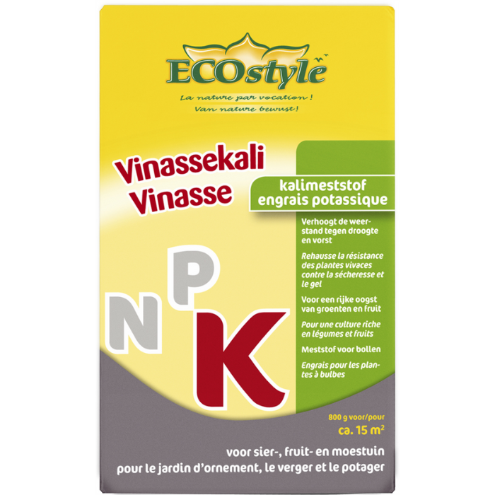 Gele doos ECOstyle Vinassekali 800 gr grote rode K