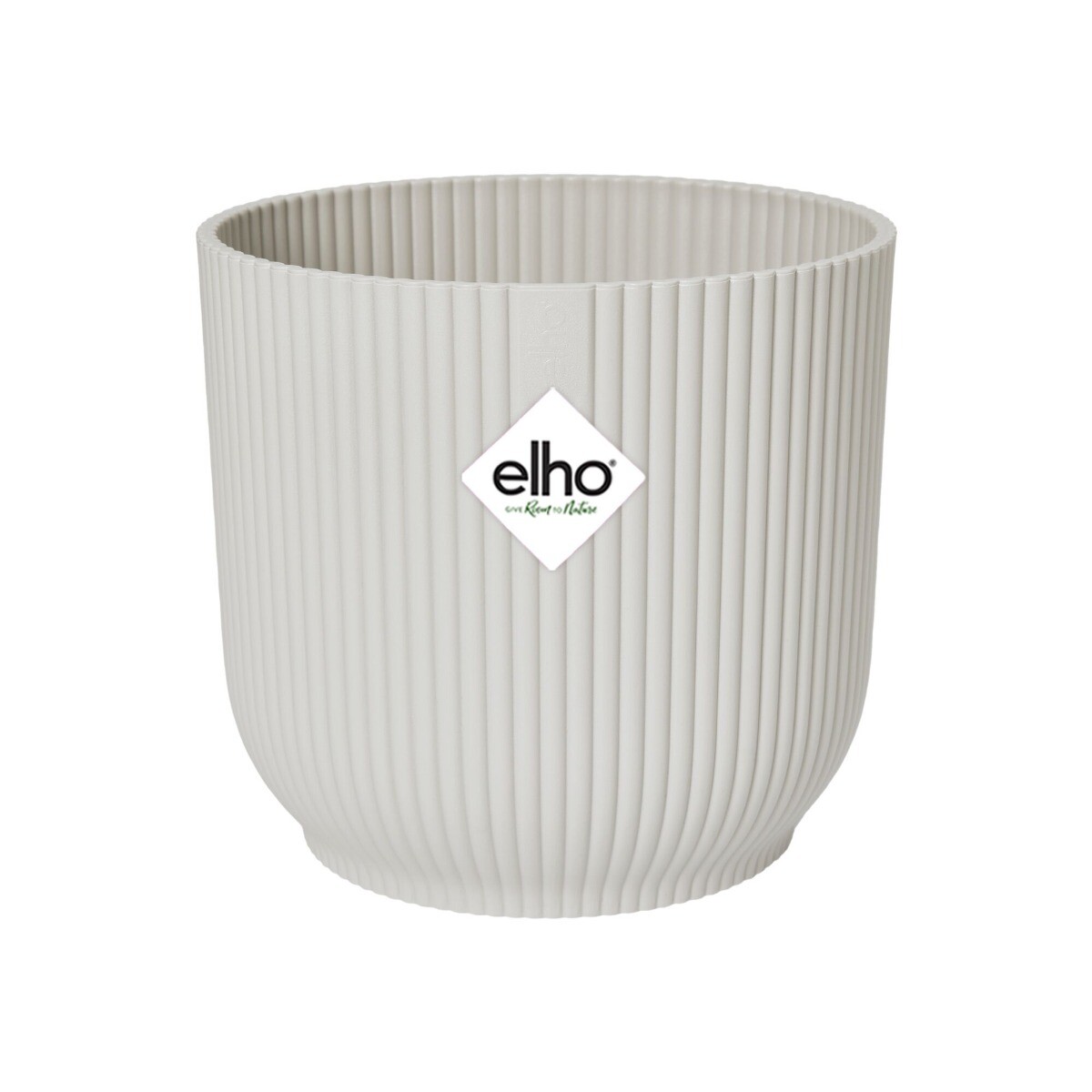 Elho Bloempot Vibes Fold Rond - D 16 cm - Zijdewit