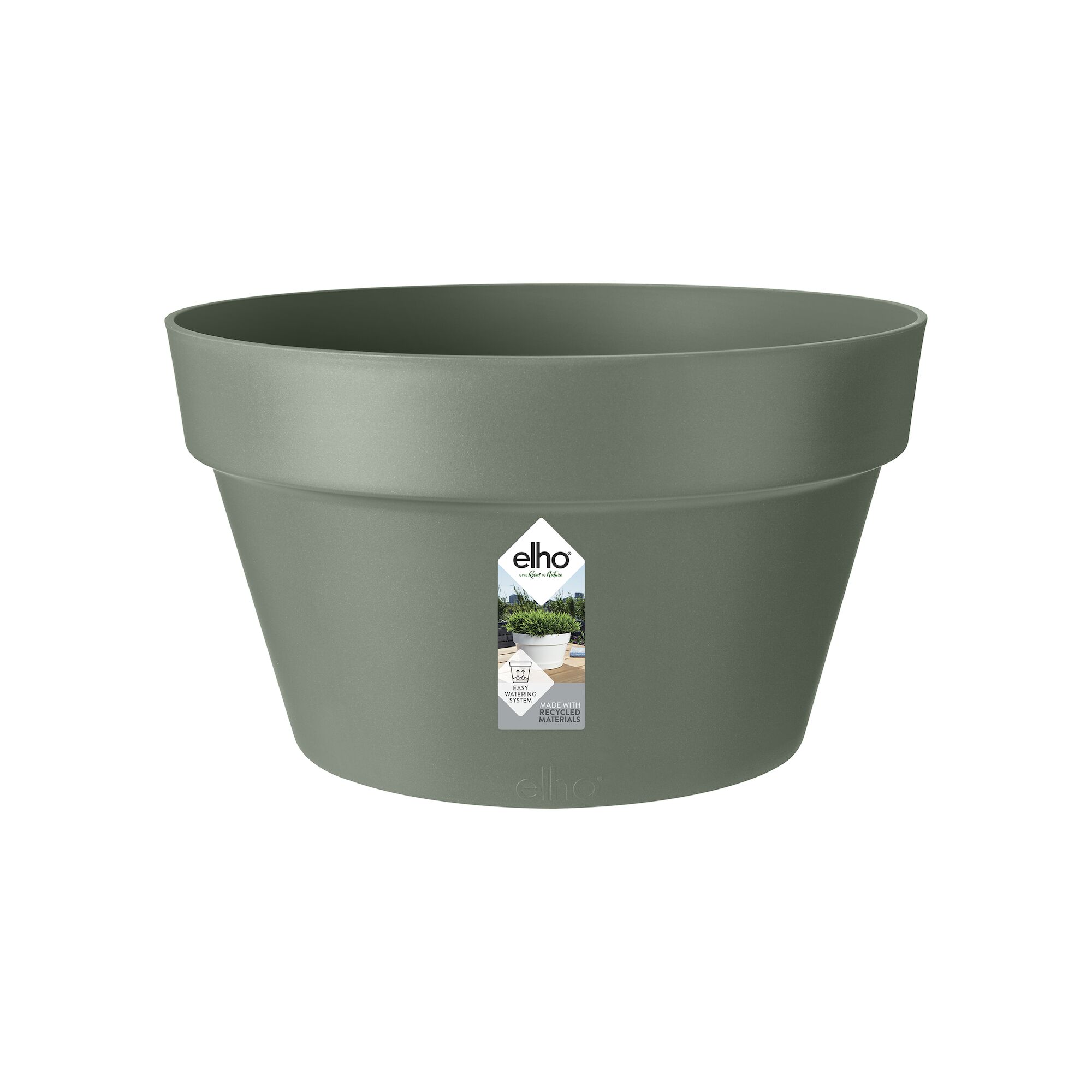 Elho Schaal Loft Urban D 35 cm Pistachegroen Groen Logo