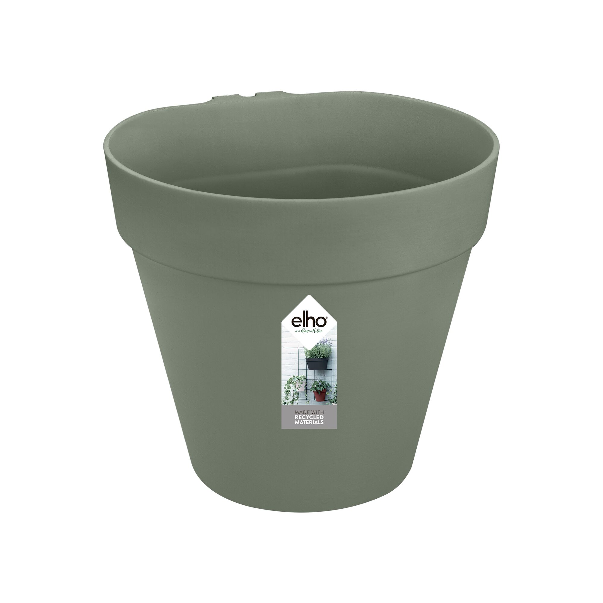 Elho Single Plantenbak Loft Urban Green Wall L 15 cm Pistachegroen Logo