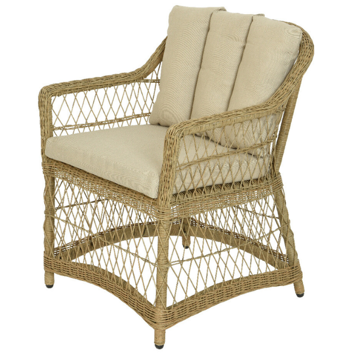 Stoel Rochelle Wicker Naturel