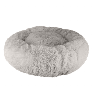 Grijze honden of kattenmand Adomnia donut model D 70 cm