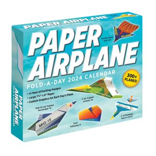 Kalender 2024 - Paper Airplane Box Tuinland