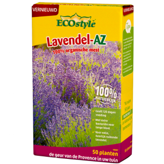 Gele doos ECOstyle lavendel-AZ 800 gram afbeelding Lavendel