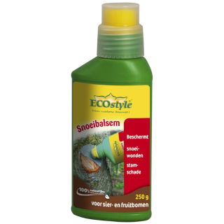 Groene fles gele dop ECOstyle Snoeibalsem 300 gram