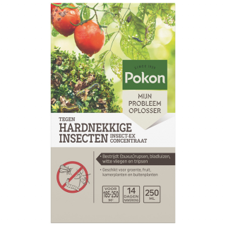 Grijze doos Pokon tegen hardnekkige insecten insect-ex concentraat 250 ml