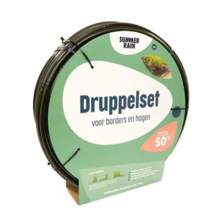 Druppelset Summerrain borders en hagen 50 m in groene verpakking