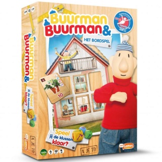 Bruine doos Bordspel Buurman en Buurman