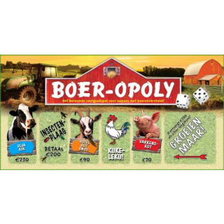 Bordspel Boer-Opoly Tuinland