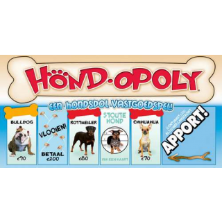 Bordspel Hond-Opoly Vastgoed spel