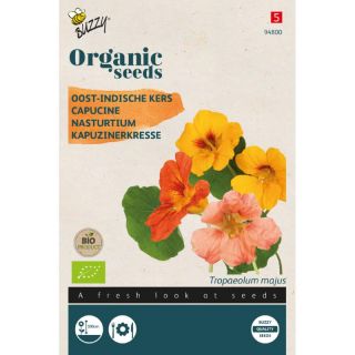 Oost-Indische Kers Organic Seeds (Bio)