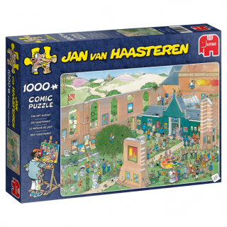 Puzzel Jan van Haasteren De Kunstmarkt 1000 stukjes Tuinland
