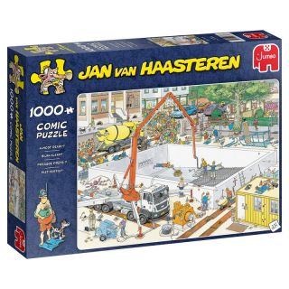 Puzzel Jan van Haasteren Bijna Klaar? 1000 stukjes Doos Tuinland