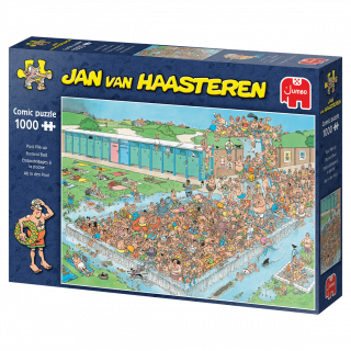 Puzzel Jan van Haasteren Bomvol Bad 1000 stukjes Tuinland