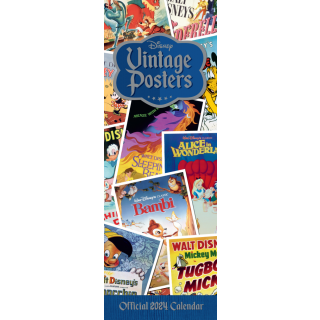 Kalender 2024 Slimline Disney Vintage Posters Tuinland