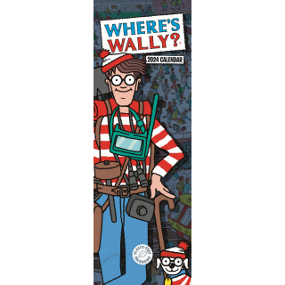 Kalender 2024 Slimline Where's Wally Tuinland