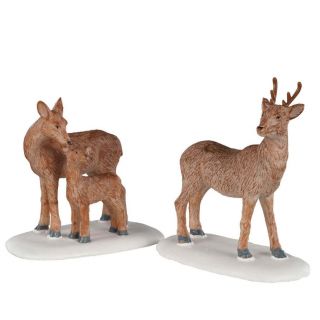 Lemax Deer Family - set van 2 stuks