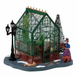 Lemax Victorian Greenhouse Tuinland vooraanzicht