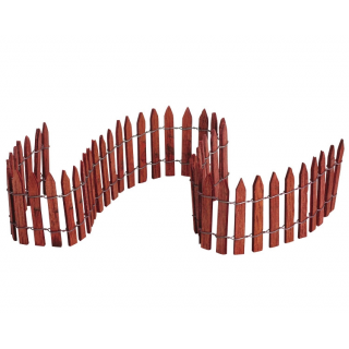 Lemax Wired Wooden Fence Tuinland