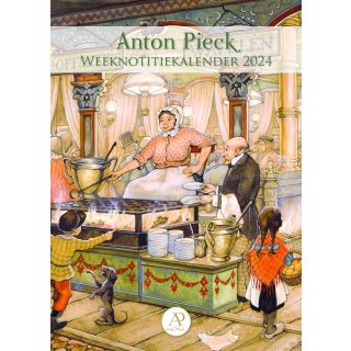 Weekkalender 2024 - Anton Pieck Poffertjeskraam Tuinland