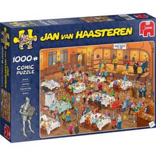 Puzzel Jan van Haasteren Darten 1000 stukjes Tuinland